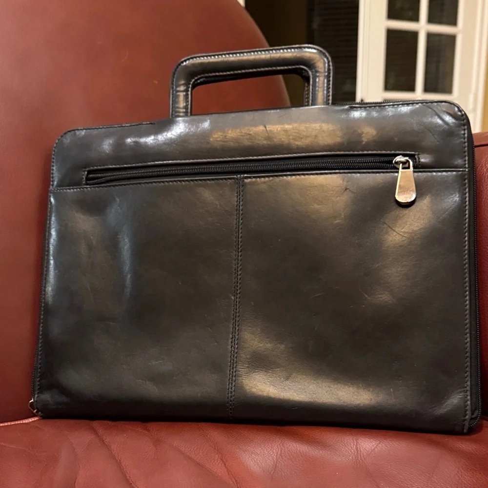Wilsons Leather Dark Brown Briefcase